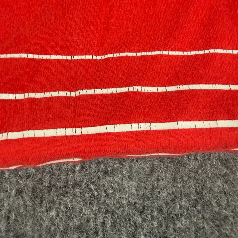 Adidas Chicago Bulls Tank Top NBA Basketball Trefoil Logo Pocket Red Mens L